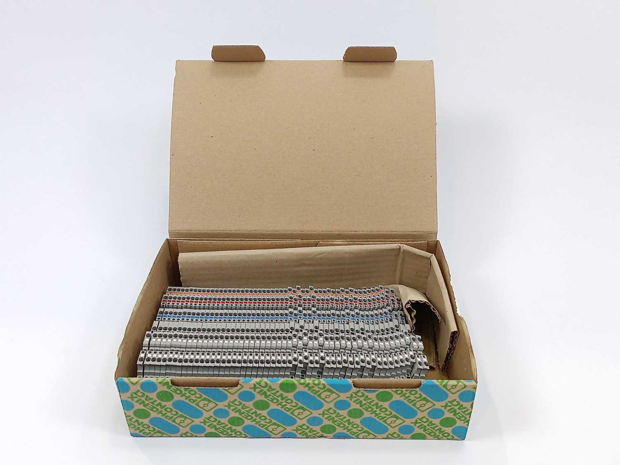 Phoenix Contact 3244472 PTIO 1,5/S/5/U-BK/O-WH Terminal Block. Batch of 50 pcs.