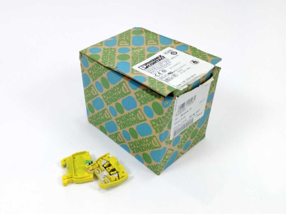 Phoenix Contact 3244151 MSB 2,5-PE Mini terminal block x 50pcs