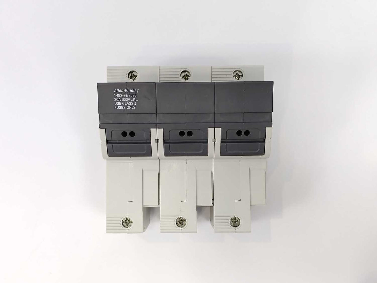 AB 1492-FB3J30 Ser. B 3 Pole Fuse Holder x2pcs