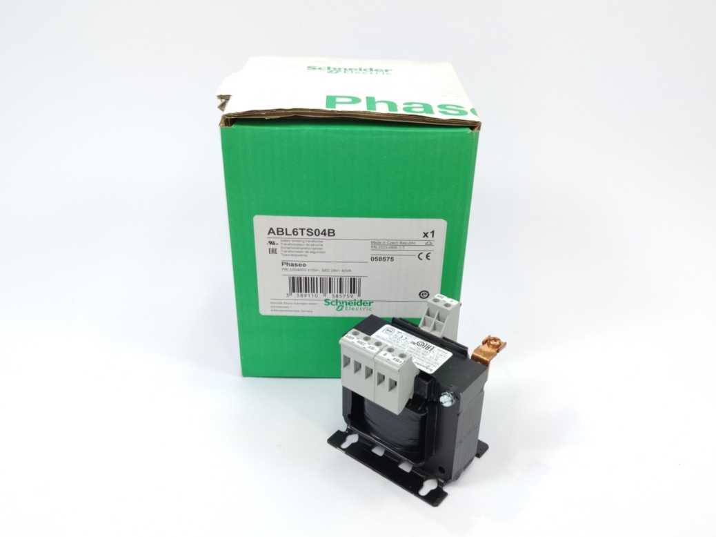 Schneider Electric ABL6TS04B Phaseo ABL6 Safety Transformer