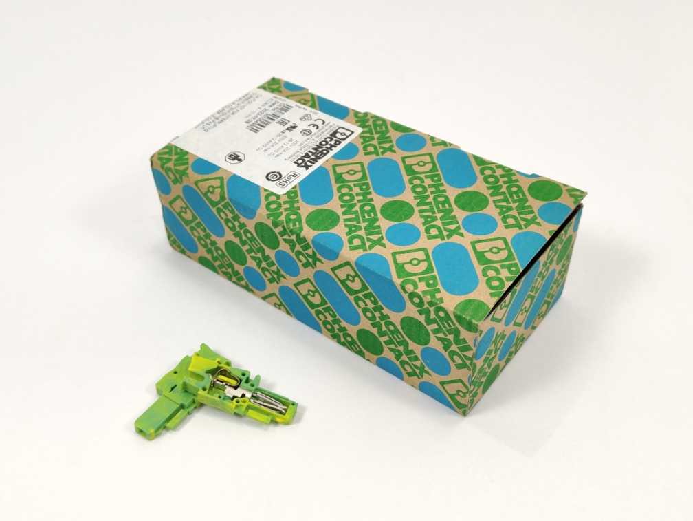 Phoenix Contact 3043035 SP 2,5/ 1-L GNYE - Plug x50pcs