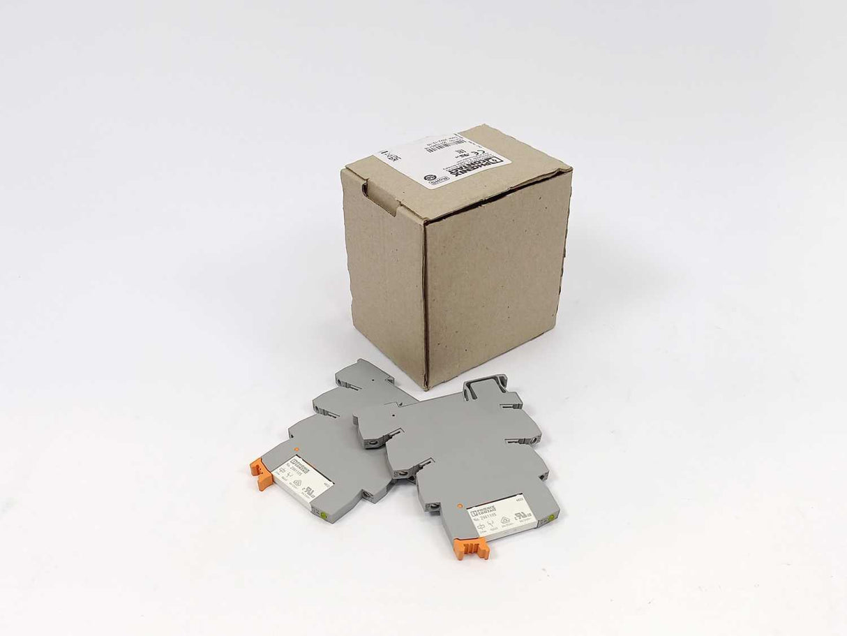 Phoenix Contact 2961105 REL-MR- 24DC/21 Single relay w/ 2966058 Base x10
