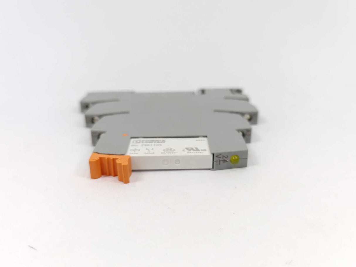 Phoenix Contact 2961105 REL-MR- 24DC/21 Single relay w/ 2966058 Base x10