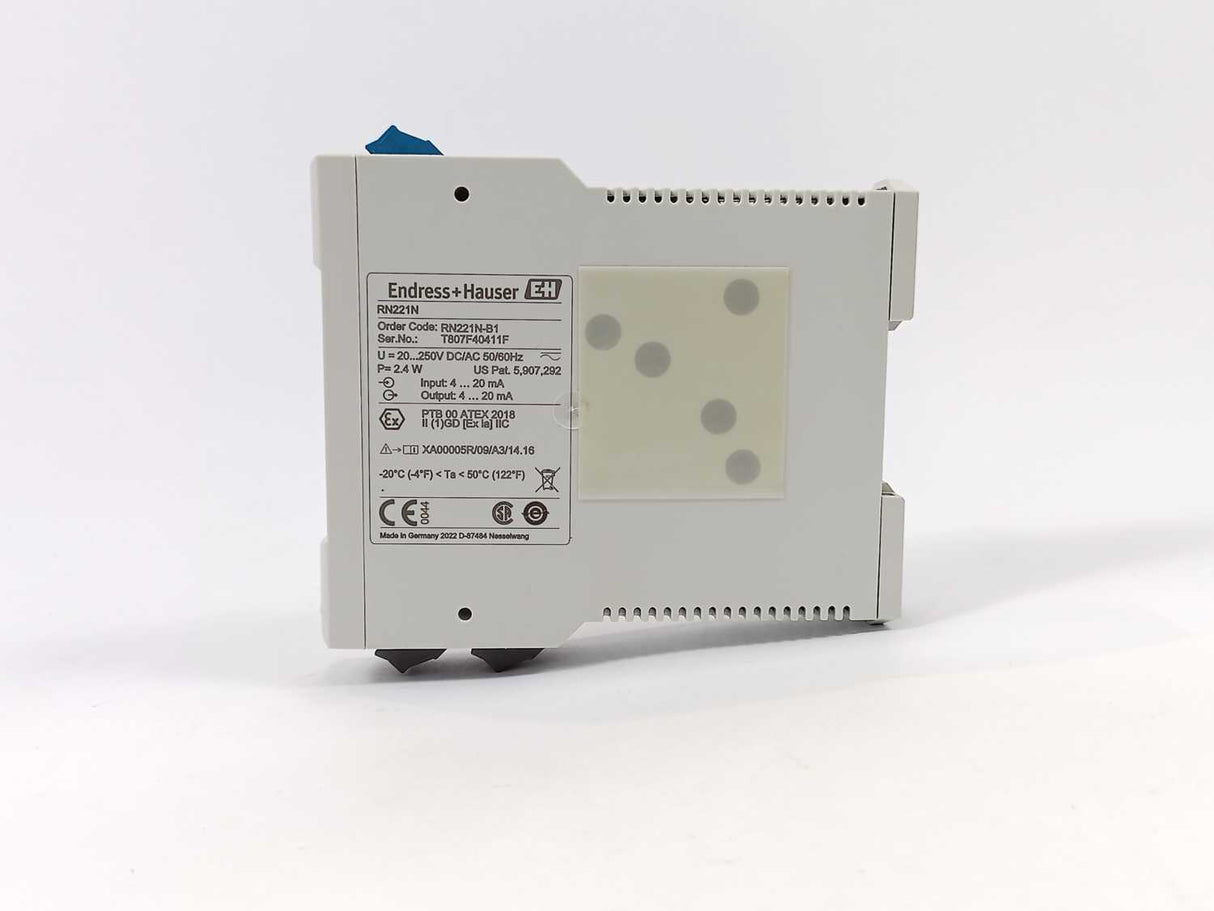 Endress+Hauser RN221N Transmitter Supply 20...250 V DC/AC