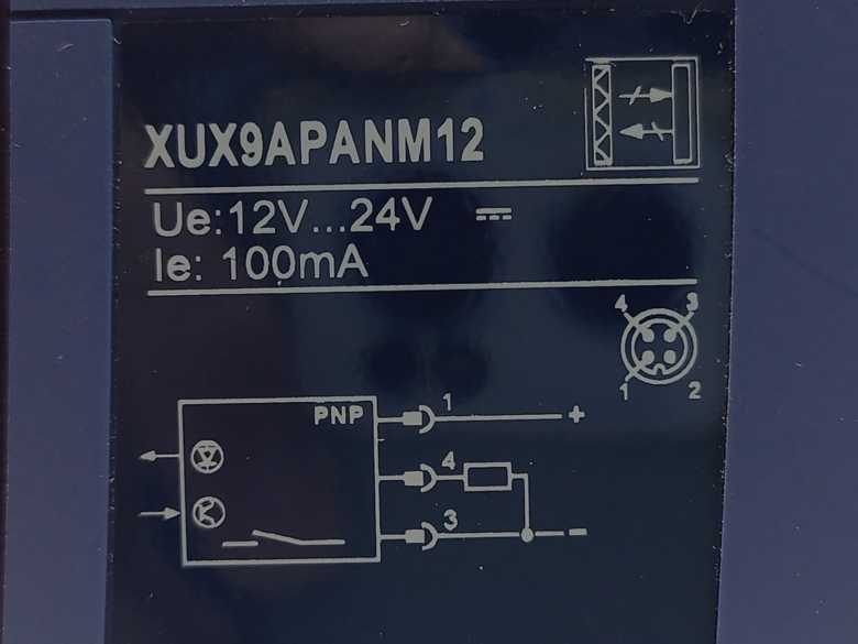TELEMECANIQUE XUX9APANM12 Photoelectric Sensors XU