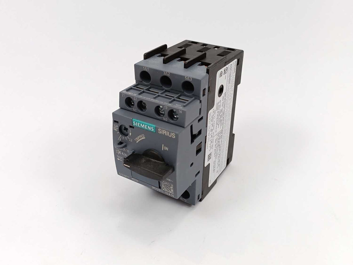 Siemens 3RV2011-1DA15 SIRIUS Circuit Breaker