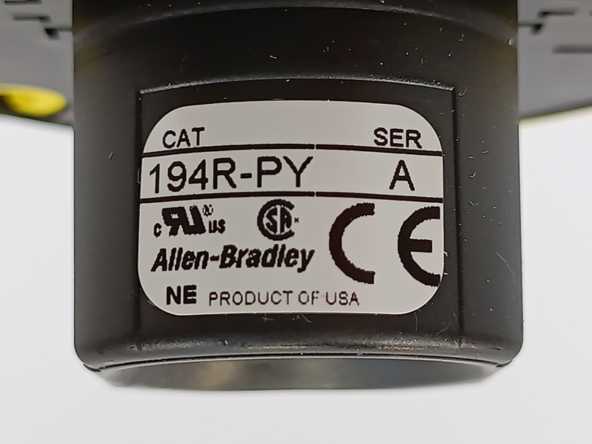 AB 194R-PY Ser.A Operating Handle
