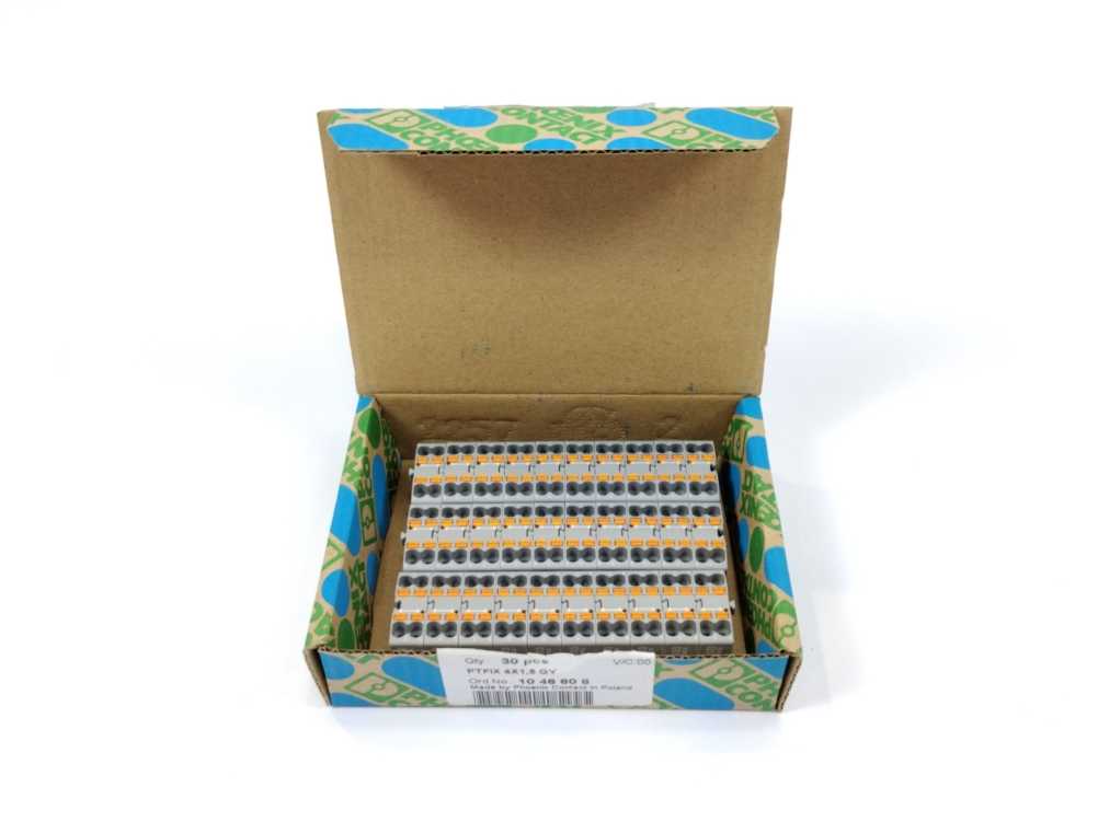 Phoenix Contact 1046608 PTFIX 4X1,5 GY Distribution block x30pcs