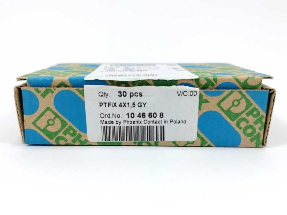 Phoenix Contact 1046608 PTFIX 4X1,5 GY Distribution block x30pcs