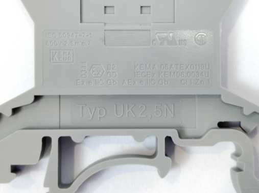 Phoenix Contact 3003347 UK 2,5 N Feed-through terminal block x50pcs