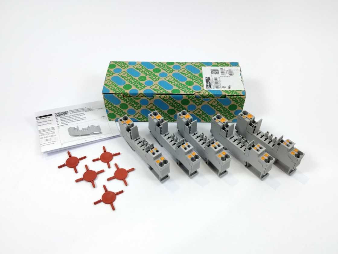 Phoenix Contact 2800929 CB 1/6-2/4 PT-BE - Grunddel x5pcs