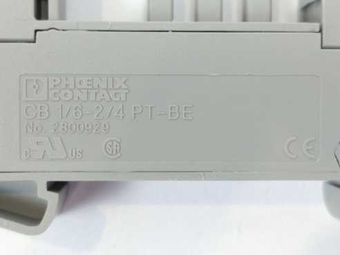 Phoenix Contact 2800929 CB 1/6-2/4 PT-BE - Grunddel x5pcs