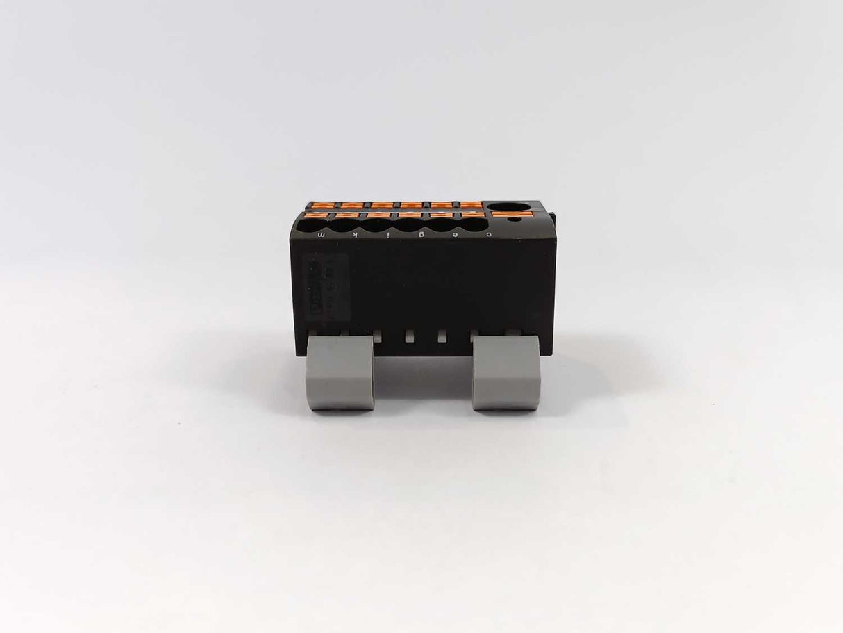 Phoenix Contact 3273234 PTFIX 6/12X2,5-NS35A BK Distribution block x 8Pcs