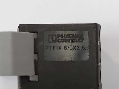Phoenix Contact 3273234 PTFIX 6/12X2,5-NS35A BK Distribution block x 8Pcs