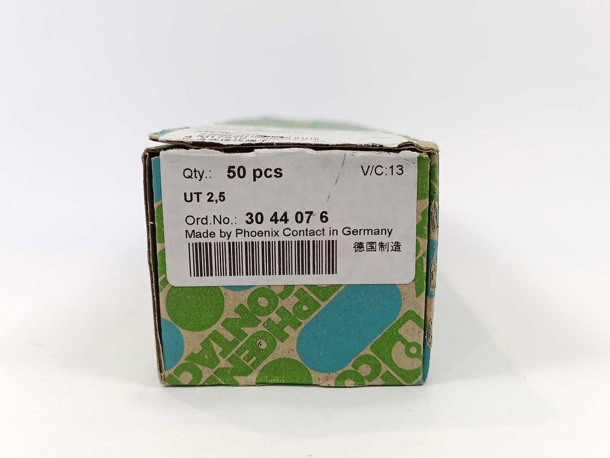 Phoenix Contact 3044076 UT 2,5 Feed-through terminal block x50 Pcs