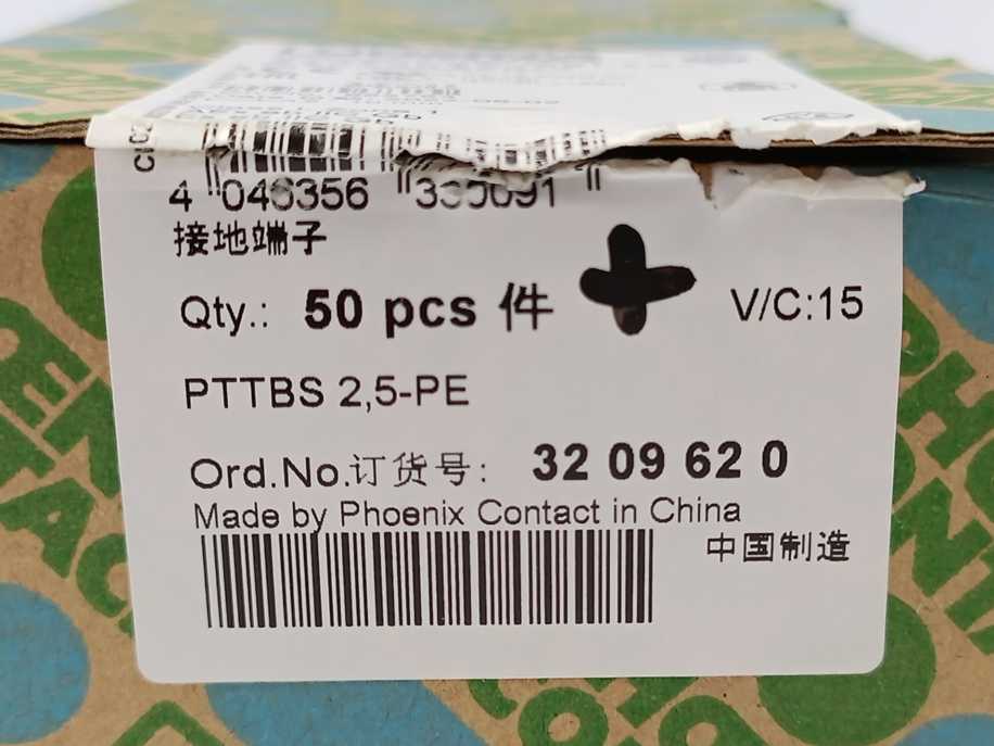 Phoenix Contact 3209620 PTTBS 2,5-PE - Protective conductor 50 pcs.