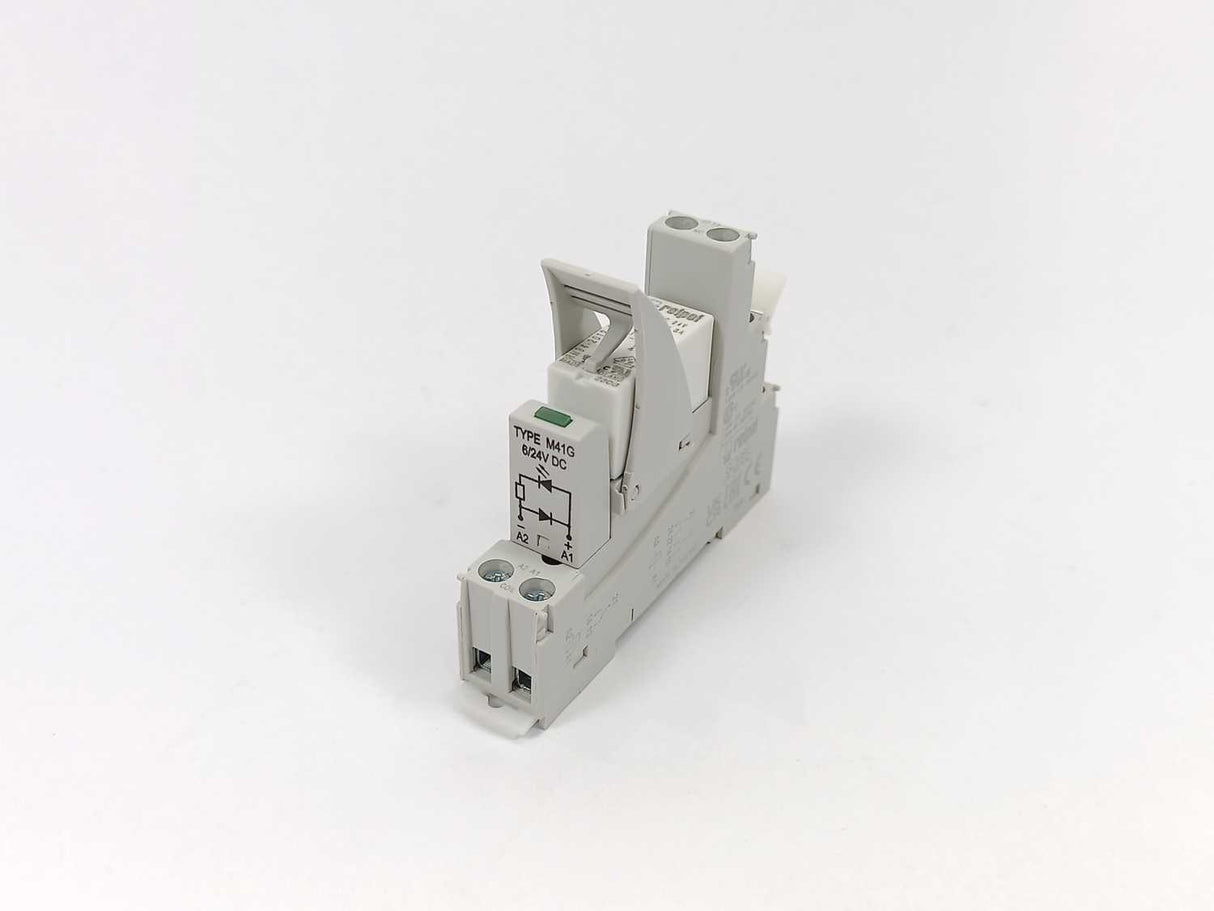 Relpol 862190 PI84-024DC-M41G-MS-2012 Interface relays 6 Pcs.
