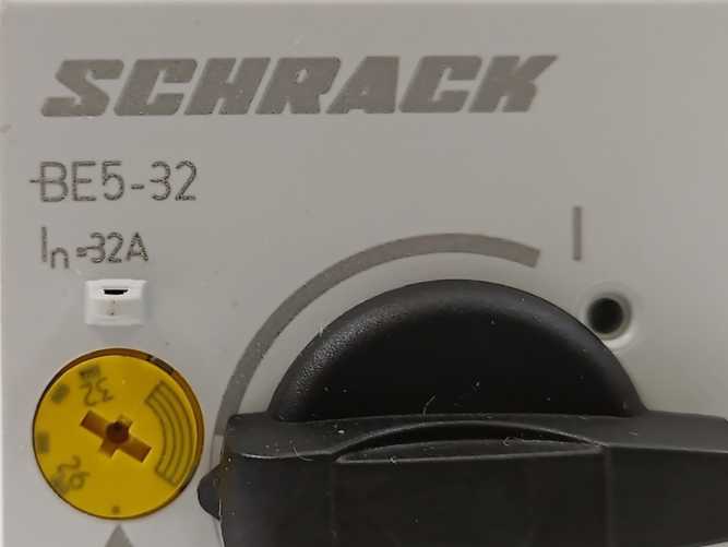 Schrack BE532000 Motor-protective Circuit Breaker BE5-32