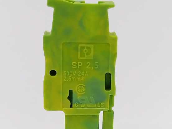 Phoenix Contact 3043035 SP 2,5/ 1-L GNYE - Plug 42pcs