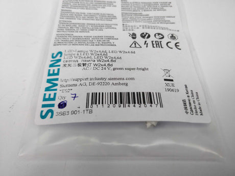 Siemens 3SB3901-1TB LED-Lamps 7 Pcs