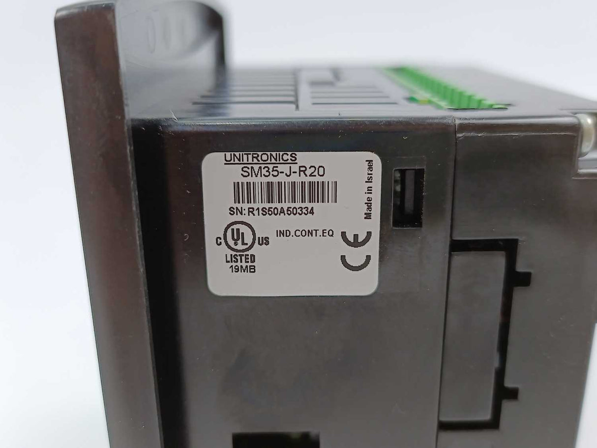 Unitronics SM35-J-R20 Samba, Programmable Logic Controller 3.5’’