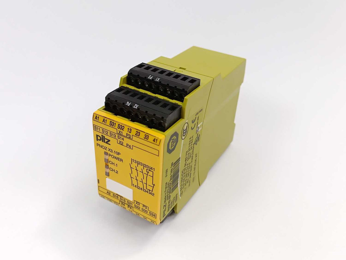 Pilz 777314 PNOZ X3.10P 24VACDC 3n/o 1n/c 1so