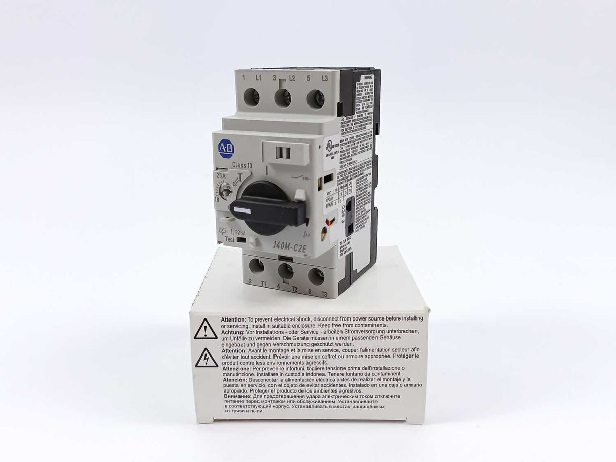 AB 140M-C2E-C25 Motor Protector / Circuit Breaker 18-25A Ser C