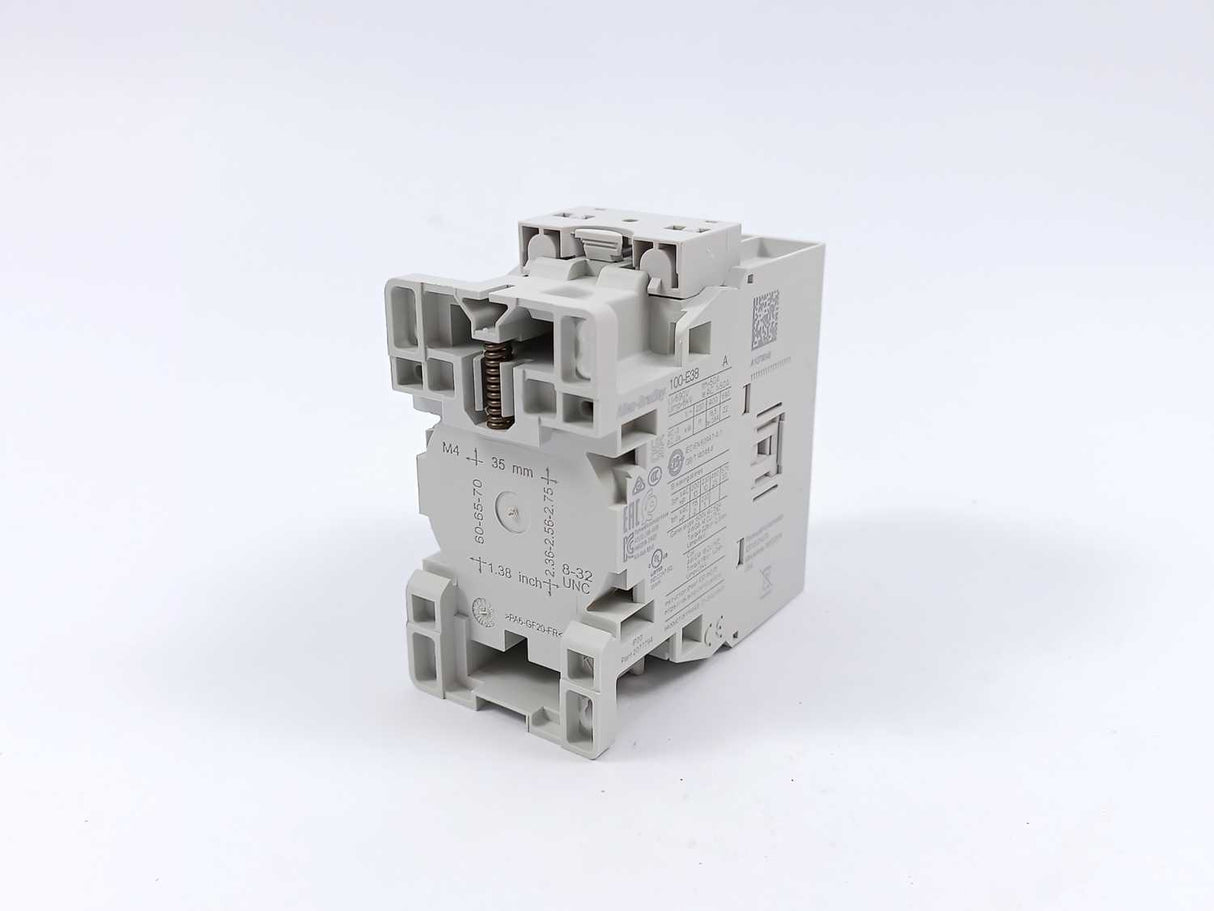 AB 100-E38KJ00 Contactor 24-60V 50/60Hz 20-60VDC Ser A