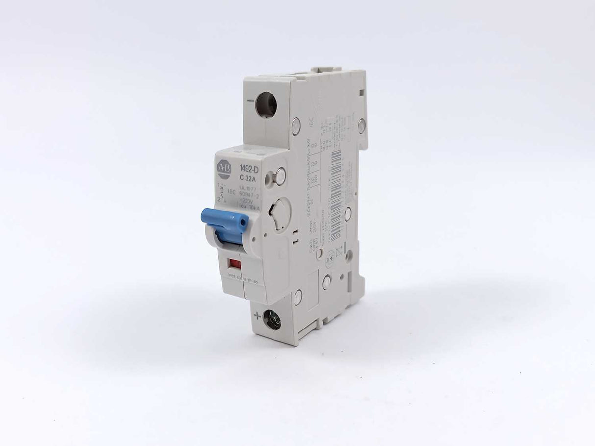 AB 1492-D1C320 Miniature Circuit Breaker Ser D 2pcs