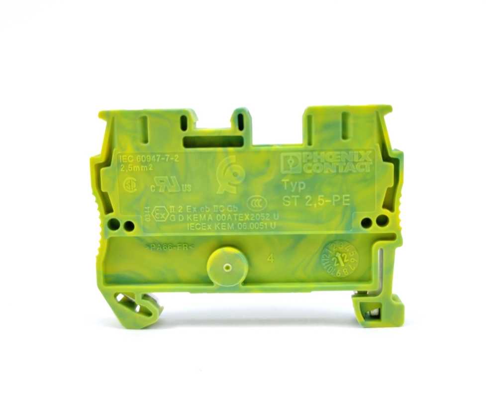 Phoenix Contact 3031238 ST 2,5-PE Spring-cage Terminal 48 Pcs,