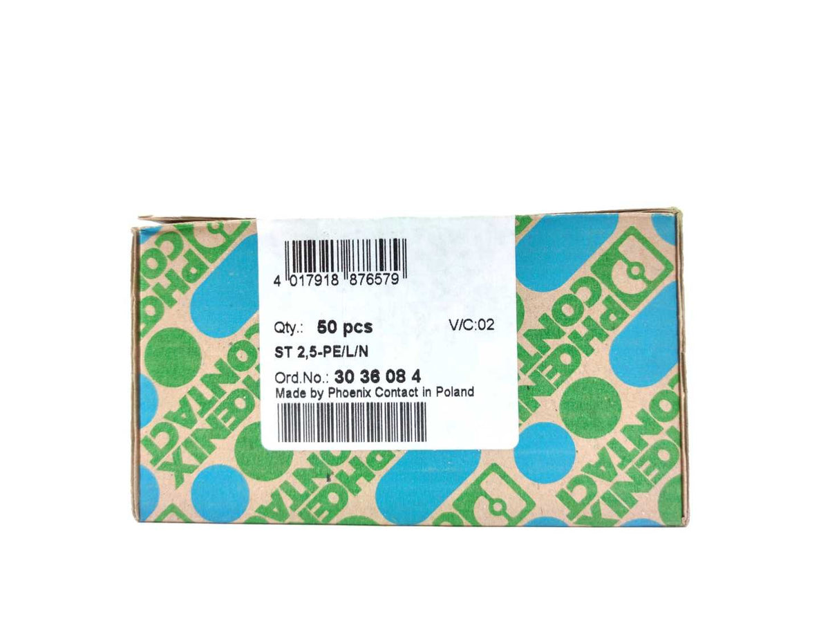 Phoenix Contact 3036084 ST 2,5-PE/L/N - Multi-level Terminal Block 50pcs.