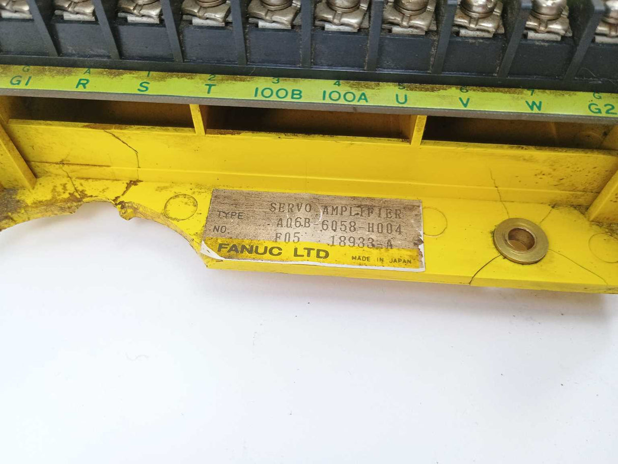 FANUC LTD A06B-6058-H004 Servo Amplifier - Spare parts 2pcs