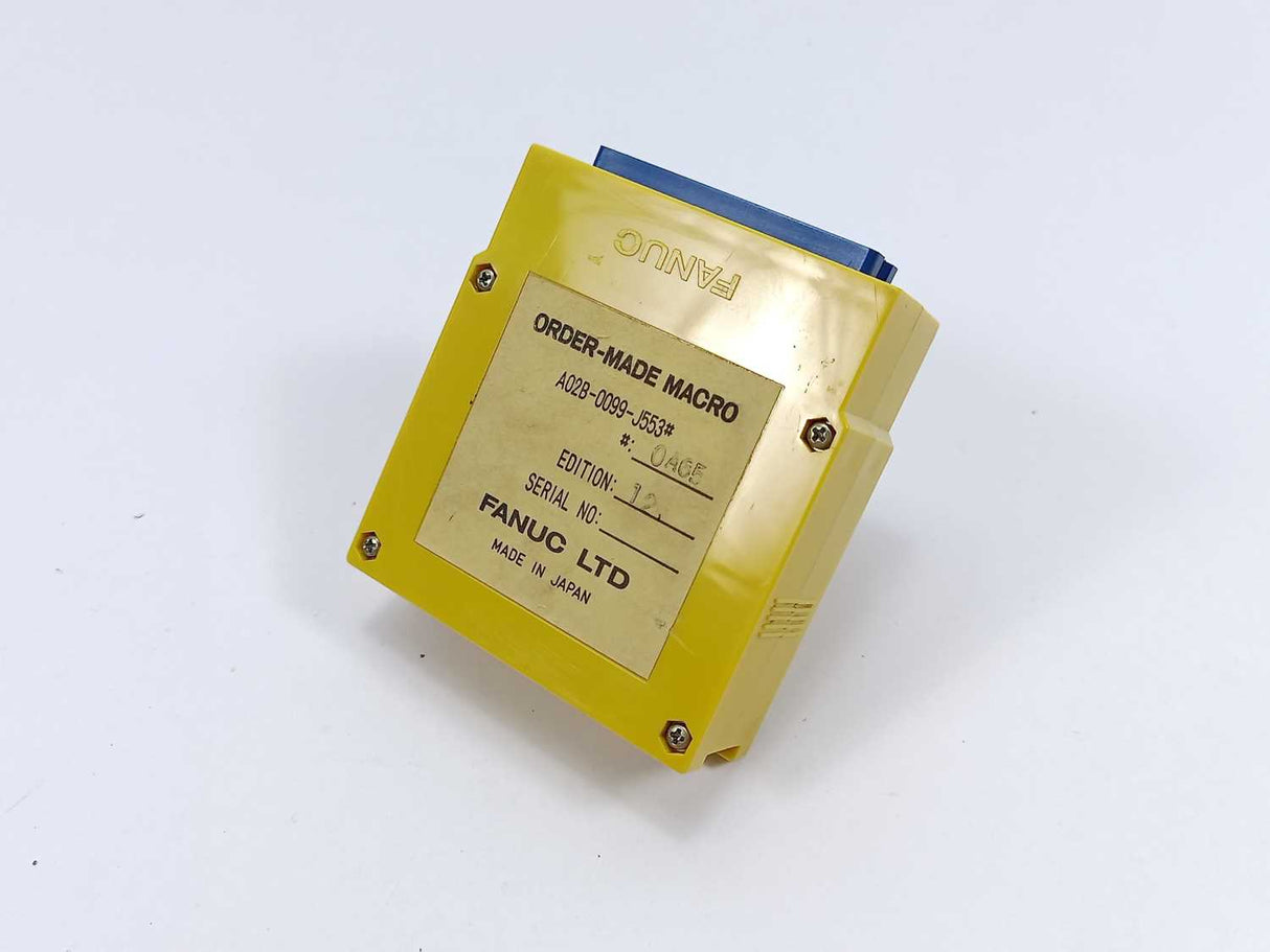 FANUC LTD A02B-0099-J553 Order Made Macro