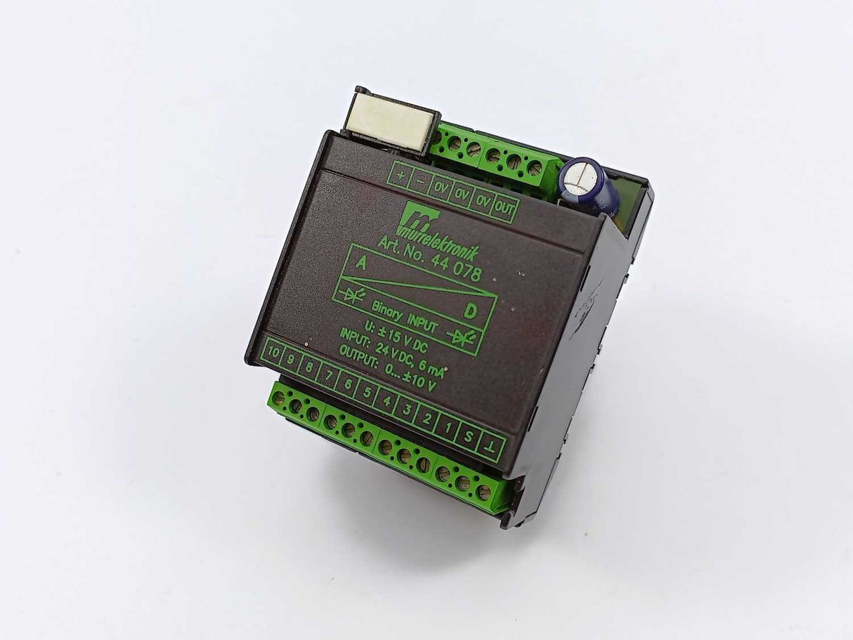MURR Elektronik 44 078 24 V DC, 6 mA to 0-10V