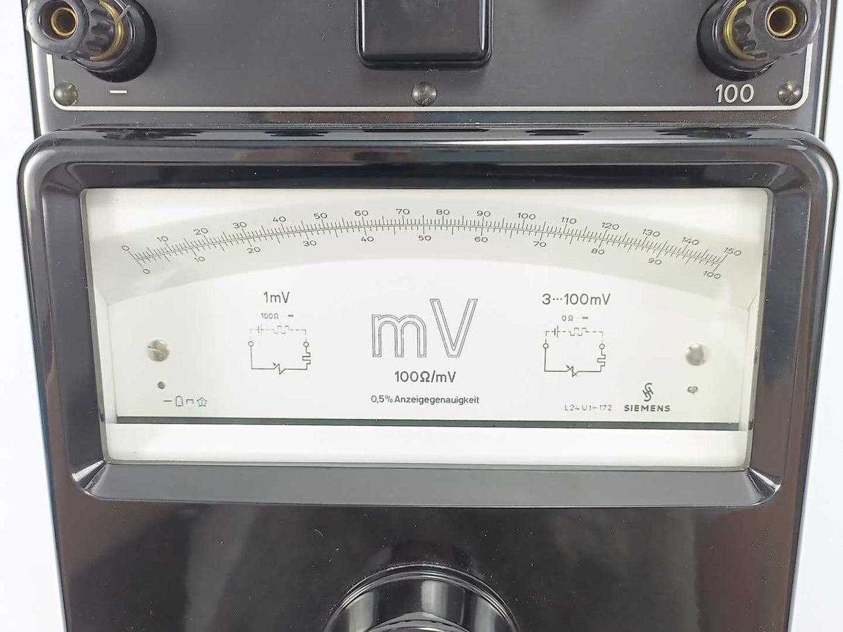 Siemens L24U1-172 Millivoltmeter