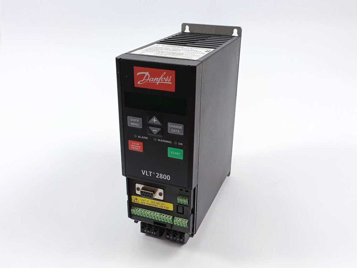 Danfoss VLT2803PS2B20STR1DBF00A00 VLT 2800, 195N00030,0.9kVA