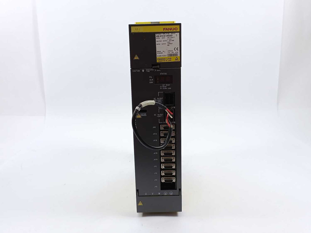 Fanuc A06B-6078-H211#H500#EM Spindle Amplifier Module, Ser.C 283-325V, 13,2kW