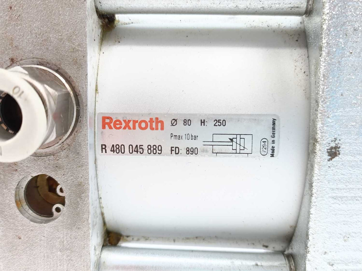 Rexroth R 480 045 889 Pneumatic Cylinder