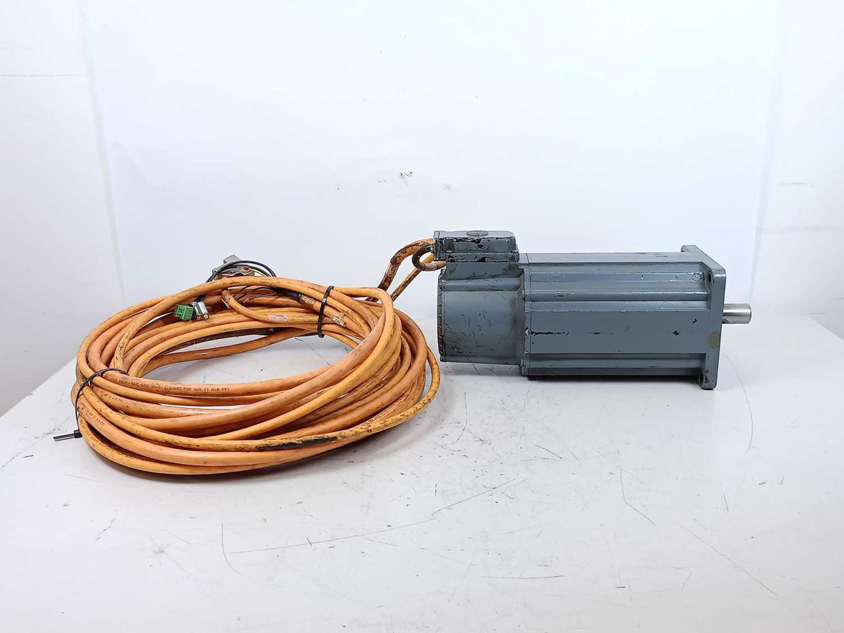 Rexroth Indramat MKD090B-035-KG1-KN Permanent Magnet Motor w/ 2 cables