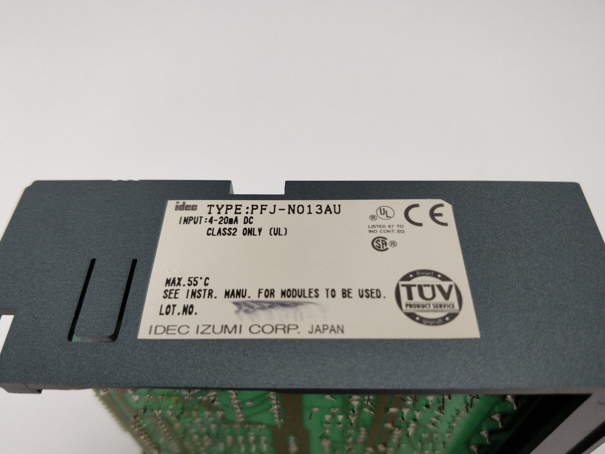 IDEC Corporation PFJ-N013AU FA-1J ANALOG INPUT UNIT