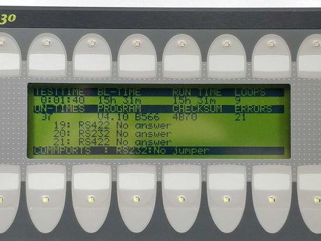 Beijer 02741B 0010-027 CIMREX 30 LCD Operator Panel
