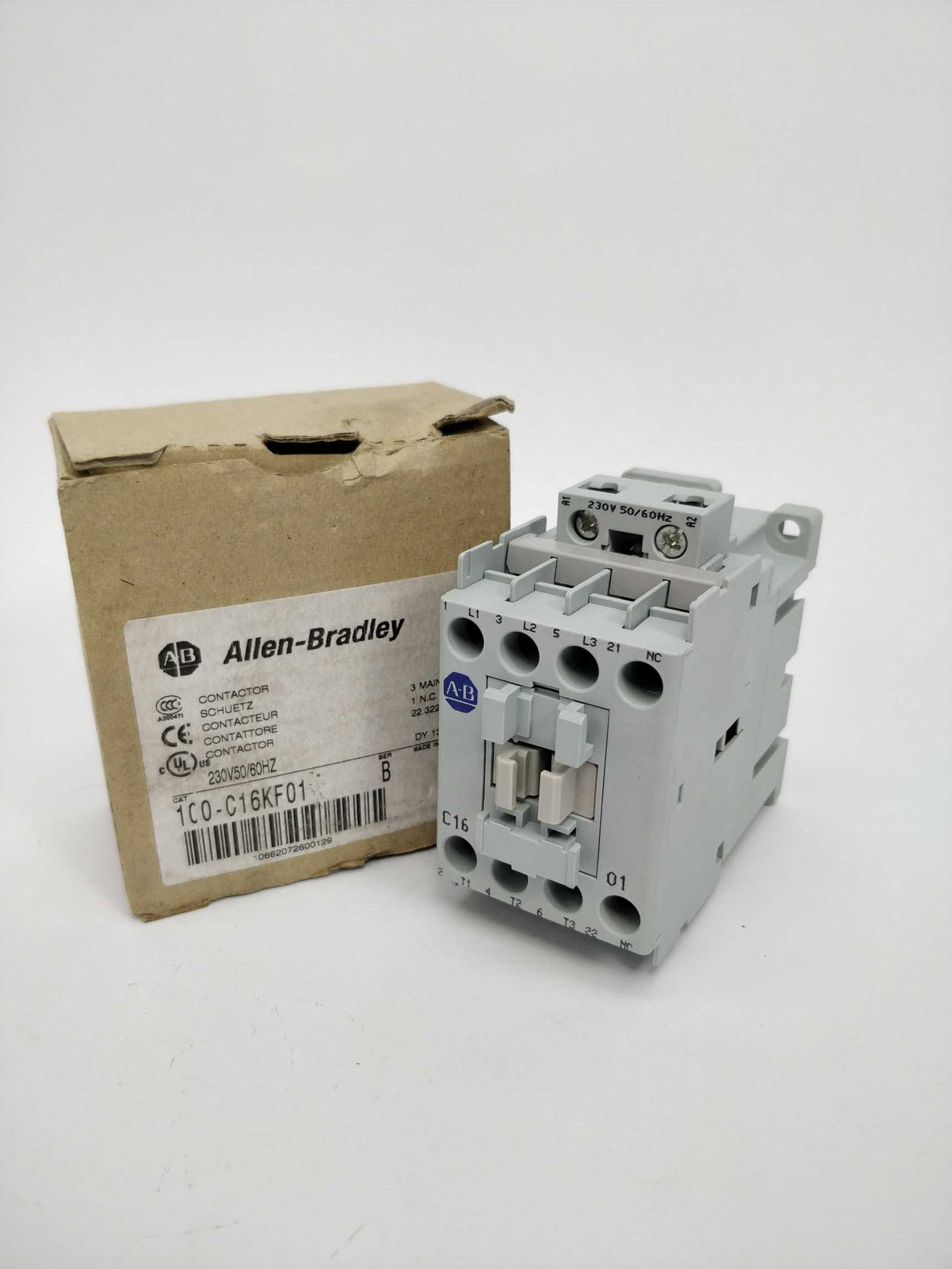 ALLEN-BRADLEY 100-C16KF01 Contactor ser. B, Not used