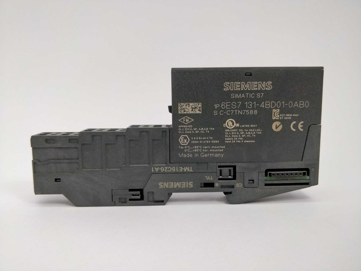 Siemens 6ES7131-4BD01-0AB0 Digital Input 6ES7193-4CA50-0AA0