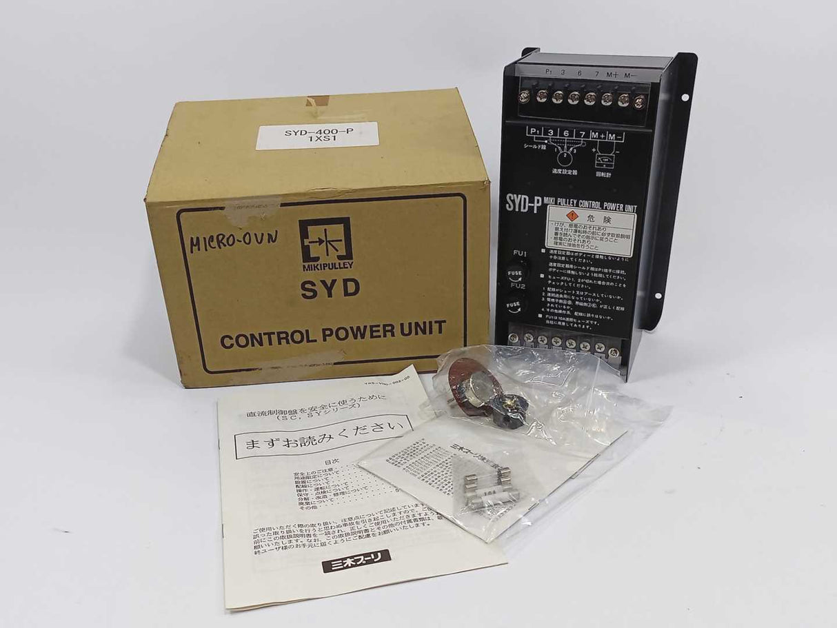 MIKI PULLEY SYD-400-P Control Power Unit SYD-P