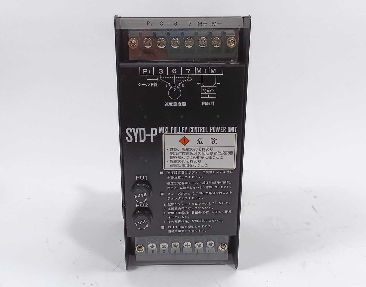 MIKI PULLEY SYD-400-P Control Power Unit SYD-P