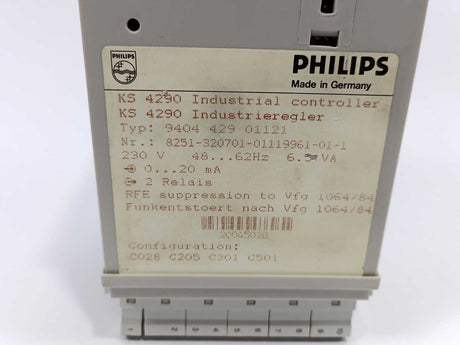 Philips KS 4290 Industrial Controller