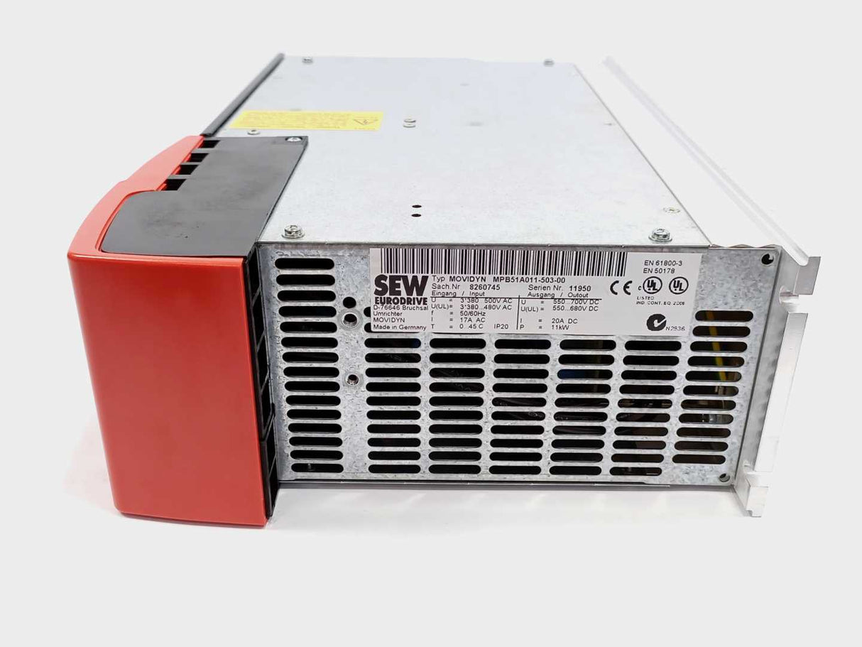 SEW-EURODRIVE  MPB51A011-503-00 MOVIDYN 8260745 20A Servo Controller 11kW