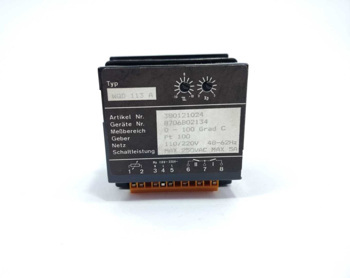 SB WQD 113 A Temperature Controller 0-100 °C