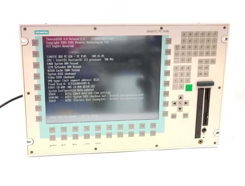 Siemens 6ES7645-3FB20-0AB1 SIMATIC PC FI45 V2