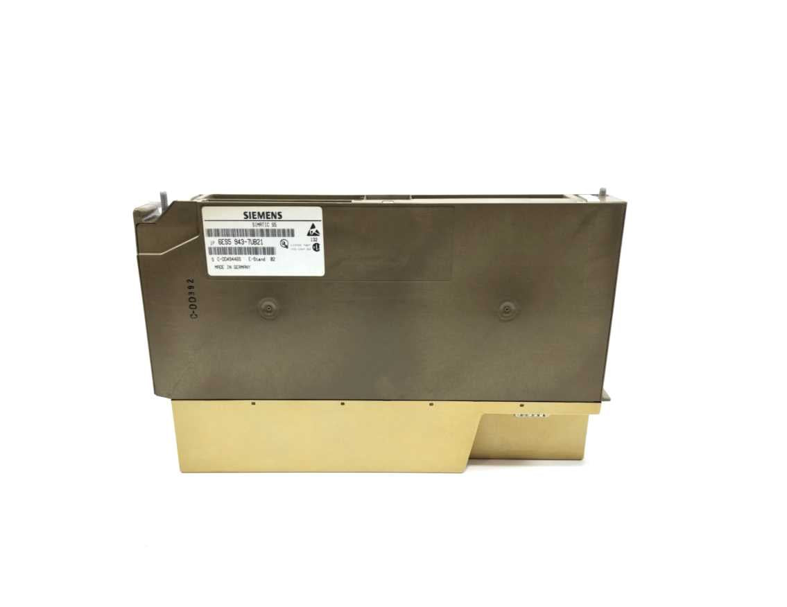 Siemens 6ES5 943-7UB21 SIMATIC S5 115U CPU 943B